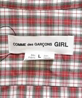 COMME des GARCONS GIRL（コムデギャルソンガール）カジュアルシャツ 赤 サイズ:L レディース/2200608061061
