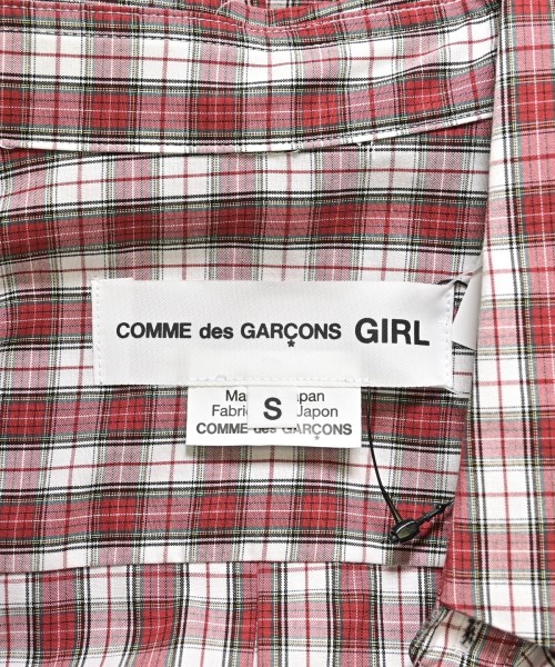 COMME des GARCONS GIRL（コムデギャルソンガール）カジュアルシャツ 赤 サイズ:S レディース/2200608777023