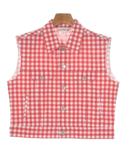 COMME des GARCONS GIRL(コムデギャルソンガール)カバーオール 赤 サイズ:S/2200563873143