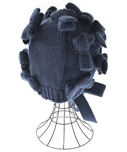 COMME des GARCONS GIRL（コムデギャルソンガール）ニットキャップ・ビーニー 紺 サイズ:- レディース/2200672293306