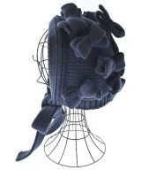 COMME des GARCONS GIRL（コムデギャルソンガール）ニットキャップ・ビーニー 紺 サイズ:- レディース/2200672293306