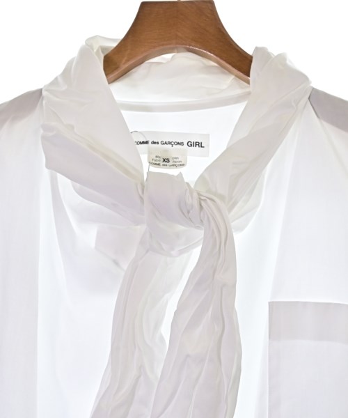 COMME des GARCONS GIRL（コムデギャルソンガール）ブラウス 白 サイズ:XS レディース/2200672460067