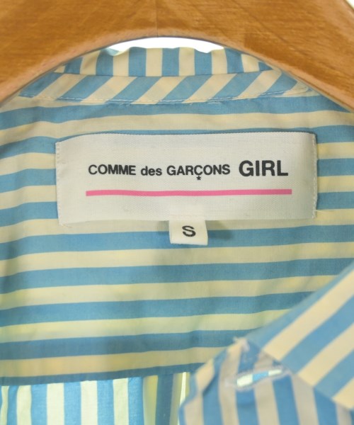 COMME des GARCONS GIRL（コムデギャルソンガール）カジュアルシャツ 青 サイズ:S レディース/2200666786111