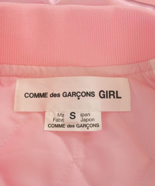 COMME des GARCONS GIRL（コムデギャルソンガール）ブルゾン ピンク サイズ:S レディース/2200673888044