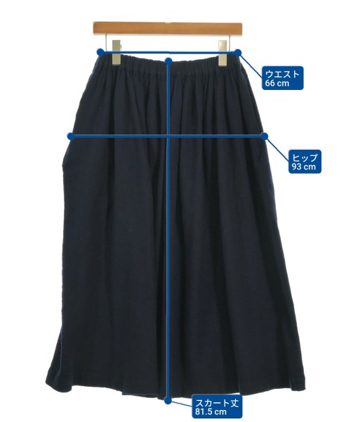 COMME des GARCONS GIRL（コムデギャルソンガール）ロング・マキシ丈スカート 紺 サイズ:M レディース/2200674125124