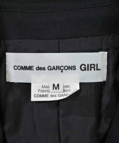 COMME des GARCONS GIRL（コムデギャルソンガール）カジュアルジャケット 黒 サイズ:M レディース/2200674388017