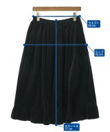 COMME des GARCONS GIRL（コムデギャルソンガール）ひざ丈スカート 黒 サイズ:M レディース/2200674388109