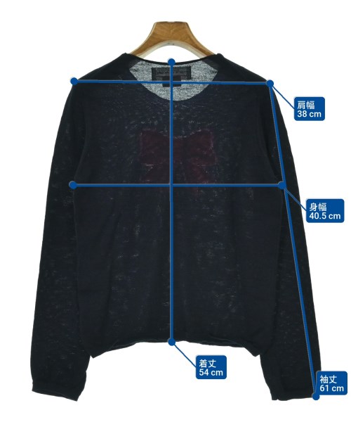 COMME des GARCONS GIRL（コムデギャルソンガール）ニット・セーター 紺 サイズ:S レディース/2200670952021