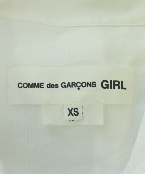 COMME des GARCONS GIRL（コムデギャルソンガール）ブラウス 白 サイズ:XS レディース/2200679014010