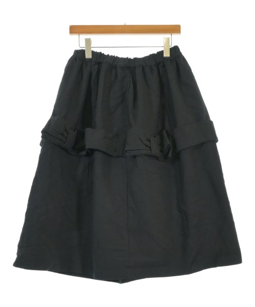COMME des GARCONS GIRL(コムデギャルソンガール)ひざ丈スカート 黒 サイズ:S/2200679860020