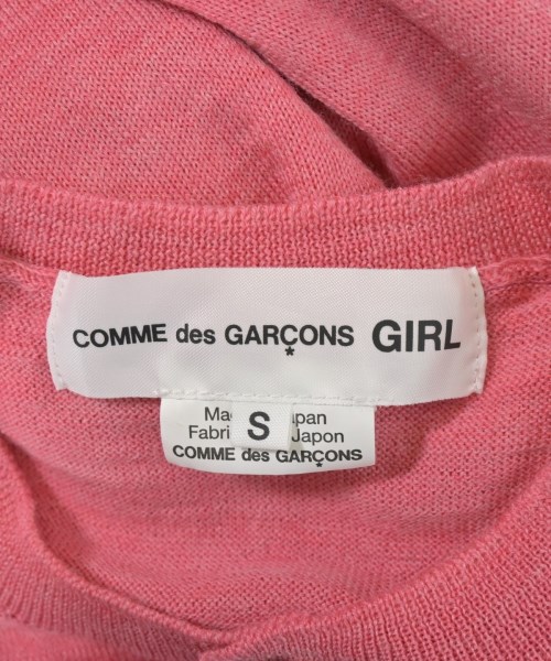 COMME des GARCONS GIRL（コムデギャルソンガール）ワンピース ピンク サイズ:S レディース/2200680084095