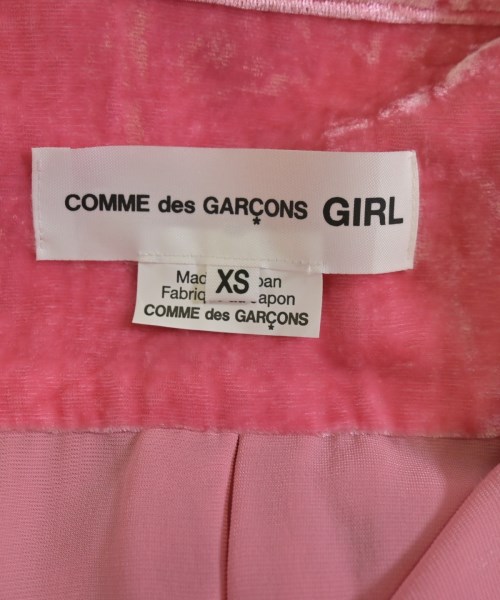 COMME des GARCONS GIRL（コムデギャルソンガール）カジュアルシャツ ピンク サイズ:XS レディース/2200680084101