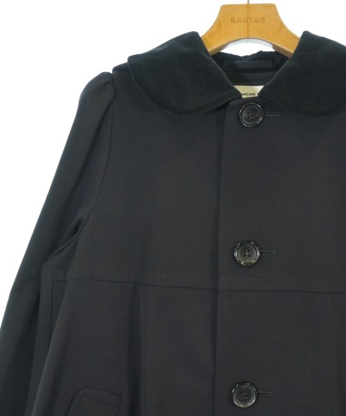 COMME des GARCONS GIRL（コムデギャルソンガール）ステンカラーコート 黒 サイズ:S レディース/2200681638013
