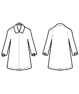 COMME des GARCONS GIRL（コムデギャルソンガール）ステンカラーコート 黒 サイズ:S レディース/2200681638013