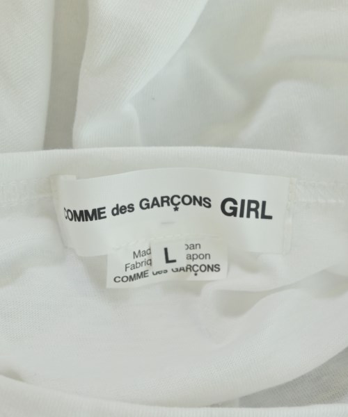 COMME des GARCONS GIRL（コムデギャルソンガール）Tシャツ・カットソー 白 サイズ:L レディース/2200693611103