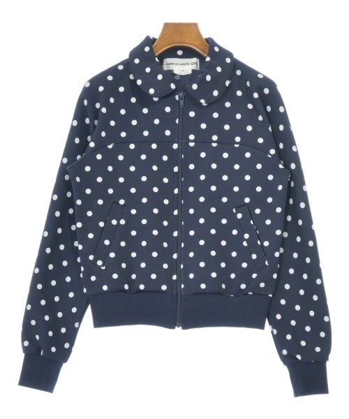 COMME des GARCONS GIRL(コムデギャルソンガール)カーディガン 紺 サイズ:S/2200694361014