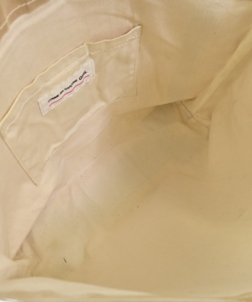 COMME des GARCONS GIRL（コムデギャルソンガール）トートバッグ ベージュ サイズ:- レディース/2200690614022