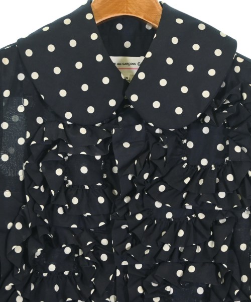 COMME des GARCONS GIRL（コムデギャルソンガール）カジュアルシャツ 紺 サイズ:XS レディース/2200688023096