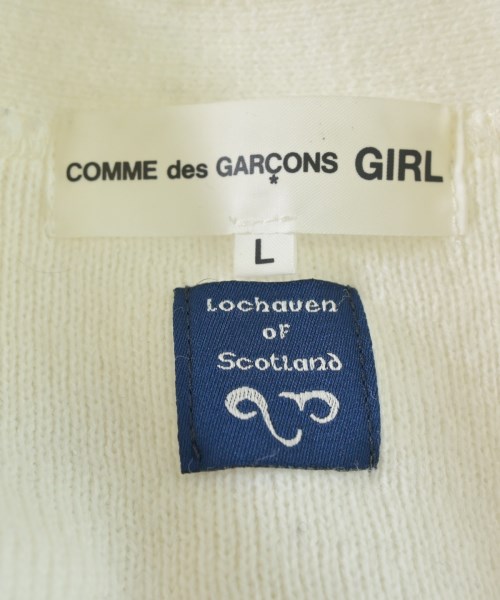 COMME des GARCONS GIRL（コムデギャルソンガール）カーディガン 白 サイズ:L レディース/2200691657219