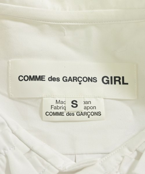 COMME des GARCONS GIRL（コムデギャルソンガール）ブラウス 白 サイズ:S レディース/2200701769130