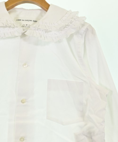 COMME des GARCONS GIRL（コムデギャルソンガール）ブラウス 白 サイズ:S レディース/2200701769130