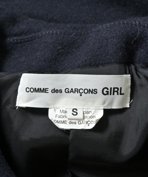 COMME des GARCONS GIRL（コムデギャルソンガール）ピーコート 紺 サイズ:S レディース/2200650842014