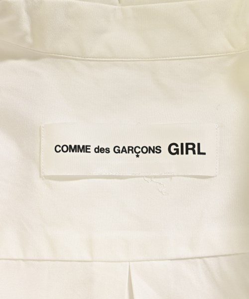 COMME des GARCONS GIRL（コムデギャルソンガール）ブラウス 白 サイズ:F レディース/2200652597011