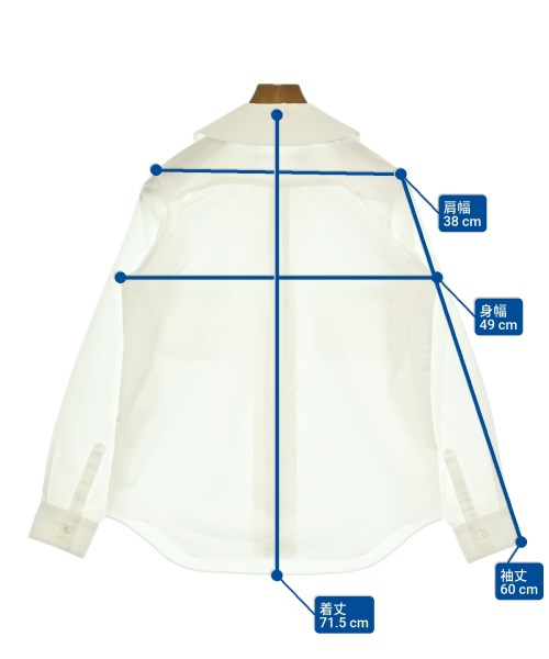 COMME des GARCONS GIRL（コムデギャルソンガール）ブラウス 白 サイズ:F レディース/2200652597011