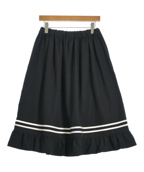 COMME des GARCONS GIRL（コムデギャルソンガール）ひざ丈スカート 黒 サイズ:S レディース/2200656684021