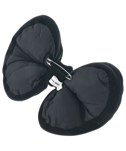 COMME des GARCONS GIRL（コムデギャルソンガール）ブローチ・コサージュ 黒 サイズ:- レディース/2200658133169