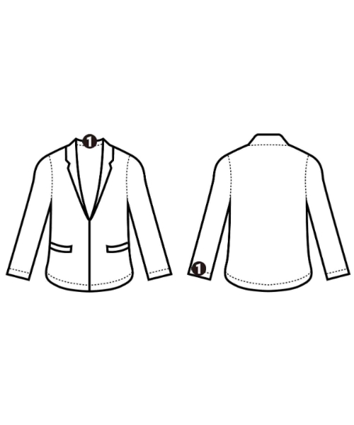 COMME des GARCONS GIRL（コムデギャルソンガール）ジャケット 黒 サイズ:M レディース/2200656175024