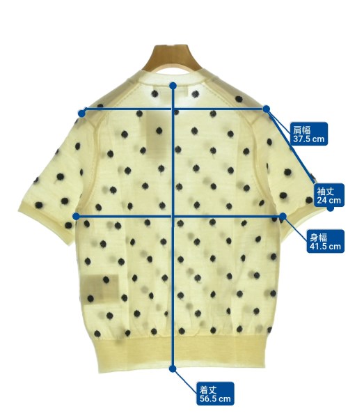 COMME des GARCONS GIRL（コムデギャルソンガール）ニット・セーター 白 サイズ:M レディース/2200659455130