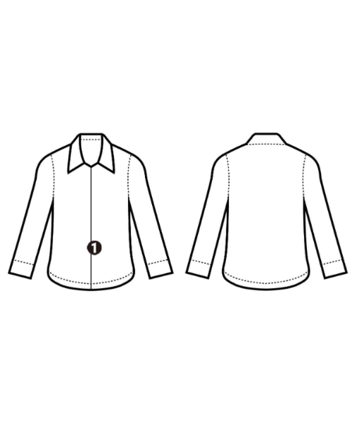 COMME des GARCONS GIRL（コムデギャルソンガール）ブラウス 白 サイズ:M レディース/2200658334108