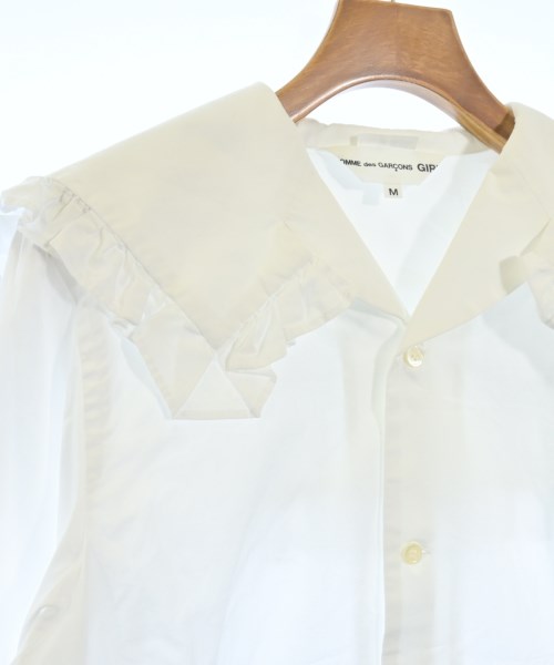 COMME des GARCONS GIRL（コムデギャルソンガール）ブラウス 白 サイズ:M レディース/2200658334108