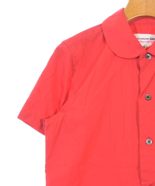 COMME des GARCONS GIRL（コムデギャルソンガール）カジュアルシャツ 赤 サイズ:XS レディース/2200711778139