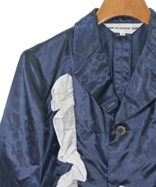 COMME des GARCONS GIRL（コムデギャルソンガール）カジュアルジャケット 紺 サイズ:S レディース/2200713435061