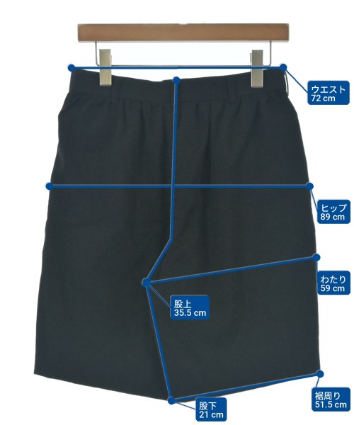 COMME des GARCONS GIRL（コムデギャルソンガール）ショートパンツ 黒 サイズ:S レディース/2200714632063
