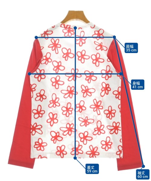 COMME des GARCONS GIRL（コムデギャルソンガール）Tシャツ・カットソー 白 サイズ:S レディース/2200717460045