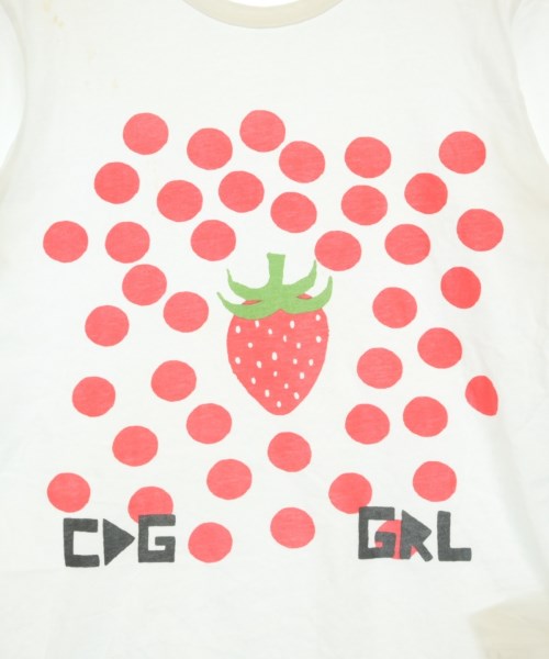 COMME des GARCONS GIRL（コムデギャルソンガール）Tシャツ・カットソー 白 サイズ:M レディース/2200715507063
