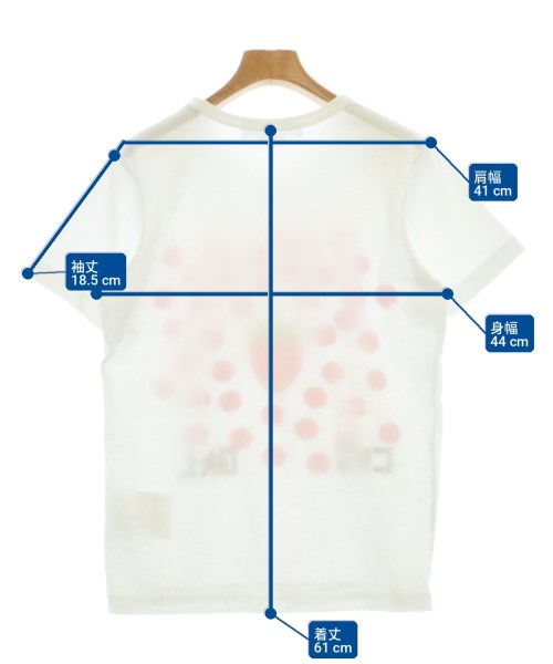 COMME des GARCONS GIRL（コムデギャルソンガール）Tシャツ・カットソー 白 サイズ:M レディース/2200715507063