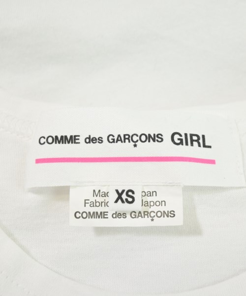 COMME des GARCONS GIRL（コムデギャルソンガール）Tシャツ・カットソー 白 サイズ:XS レディース/2200718507091