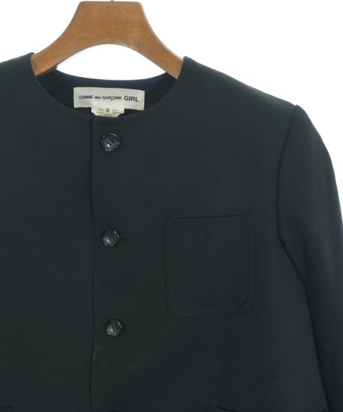 COMME des GARCONS GIRL（コムデギャルソンガール）カジュアルジャケット 黒 サイズ:S レディース/2200719343025