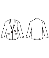 COMME des GARCONS GIRL（コムデギャルソンガール）カジュアルジャケット 黒 サイズ:S レディース/2200719343025