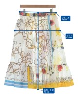 COMME des GARCONS GIRL（コムデギャルソンガール）ロング・マキシ丈スカート 白 サイズ:M レディース/2200642227126