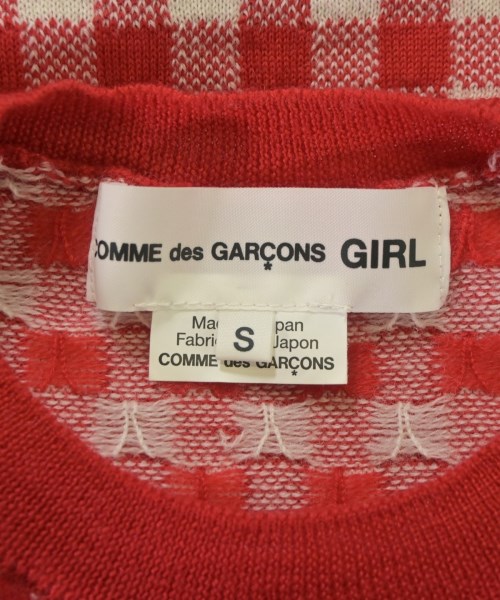 COMME des GARCONS GIRL（コムデギャルソンガール）ニット・セーター 赤 サイズ:S レディース/2200646254029
