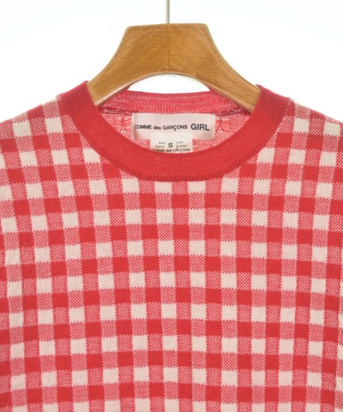 COMME des GARCONS GIRL（コムデギャルソンガール）ニット・セーター 赤 サイズ:S レディース/2200646254029