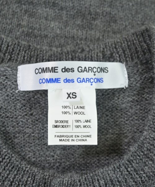 COMME des GARCONS（コムデギャルソン）カーディガン グレー サイズ:XS レディース/2200646367132
