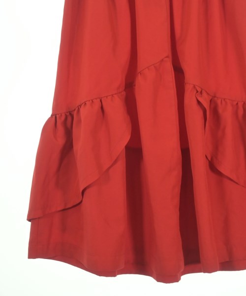 COMME des GARCONS GIRL（コムデギャルソンガール）ひざ丈スカート 赤 サイズ:S レディース/2200639773025