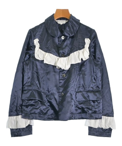 COMME des GARCONS GIRL（コムデギャルソンガール）カジュアルジャケット 紺 サイズ:S レディース/2200649616022