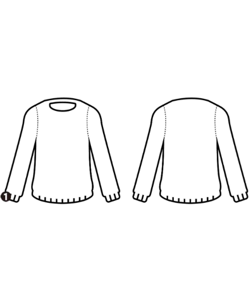 COMME des GARCONS GIRL（コムデギャルソンガール）ニット・セーター 赤 サイズ:S レディース/2200652668049